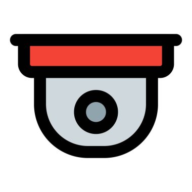 Güvenlik kameraları olan izleme sistemi.