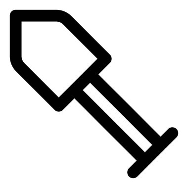 Kürek, uzun saplı metal kazma aleti.