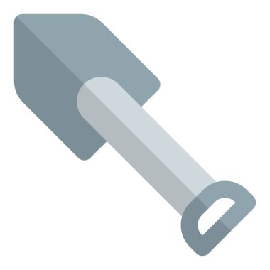 Kazmak için uzun saplı metal araç.