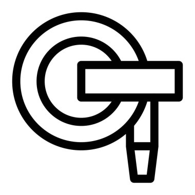 Su taşımak için taşınabilir itfaiye pompası.