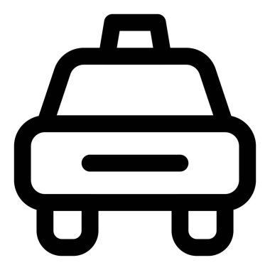 Taksiyle hızlı şehir ulaşımı.