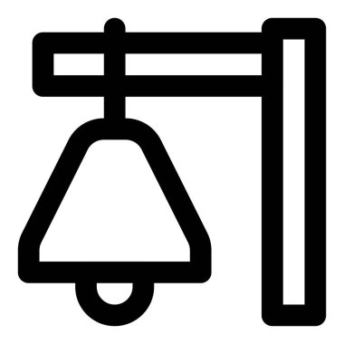 Duyuru için istasyonda çan kullanılıyor.