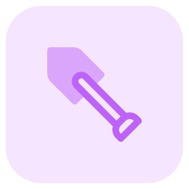 Kazmak için uzun saplı metal araç.