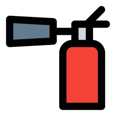 Kamu güvenliği için yangın söndürücü sıkıştır.