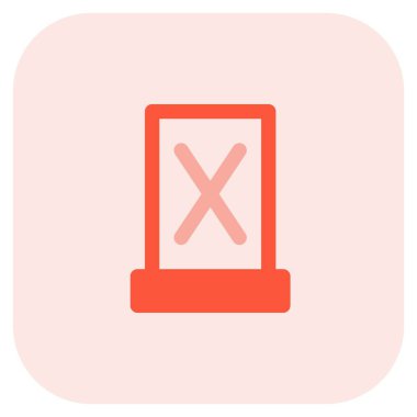 Reklam için istasyonda durun ya da görünün.