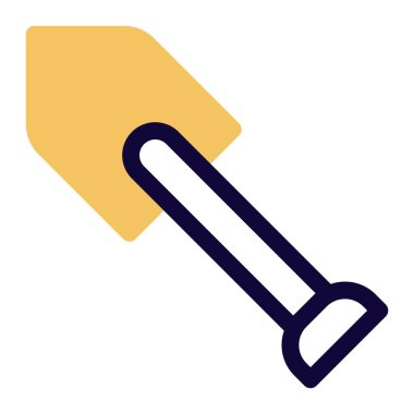 Kazmak için uzun saplı metal araç.