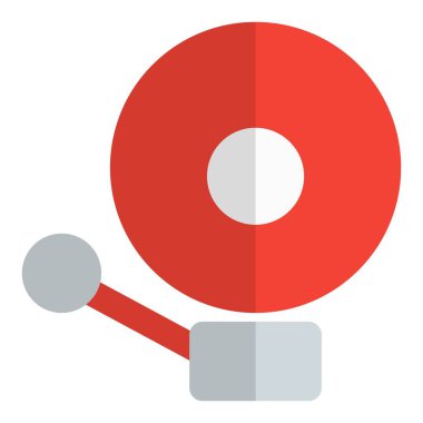 Alarm sistemiyle donatılmış itfaiye istasyonu..