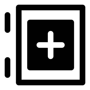 İçinde tıbbi malzemeler olan acil durum çantası..