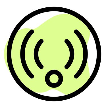 Yangın güvenliği için duman tespit edilmesi uyarısı.