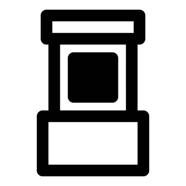 Para ve bankacılık sağlayan otomatik aygıt.