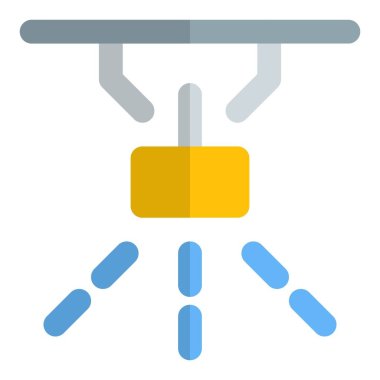 Binalarda yangın önleme amaçlı su yayan cihaz.