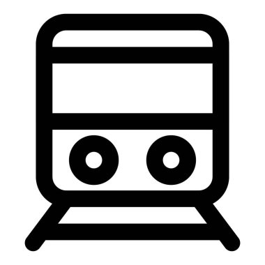 Yolcu ve yük taşımak için kullanılan tren..