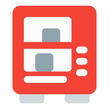 Satış makinesi talep üzerine çeşitli ürünler satıyor.