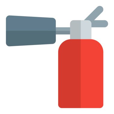 Büyüyen yangınları söndürmek için aygıt spreyleri.