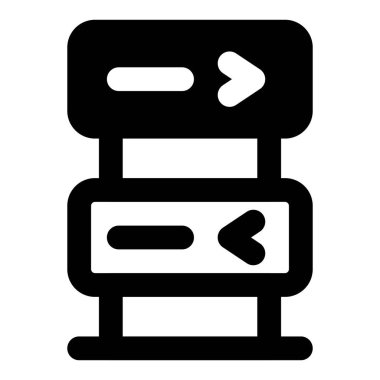 Dizel yakıt istasyonuna işaret rehberi.