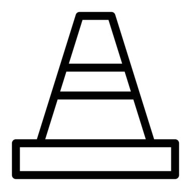 İtfaiye istasyonunda güvenlik için konik işaretleyici şart.