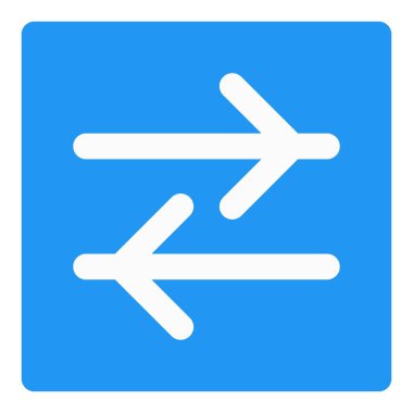 Önemli yön bilgisi sağlayan yol simgesi.