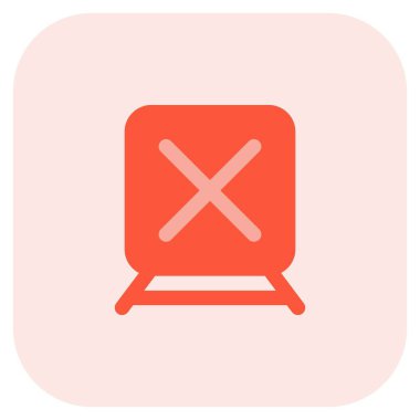 Tren teknik bir arıza nedeniyle iptal edildi.