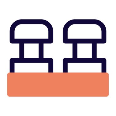 Tampon durağı araçların rayları aşmasını engeller.