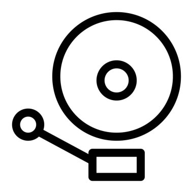 Alarm sistemiyle donatılmış itfaiye istasyonu..