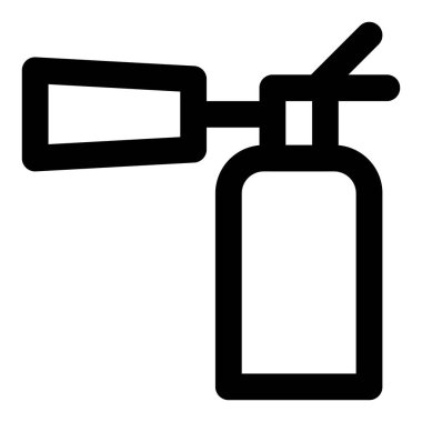 Kamu güvenliği için yangın söndürücü sıkıştır.