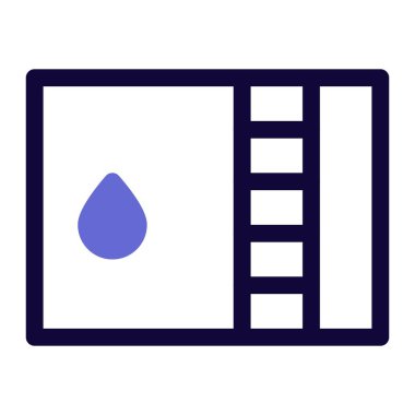 Su deposu için tasarlanmış su deposu.