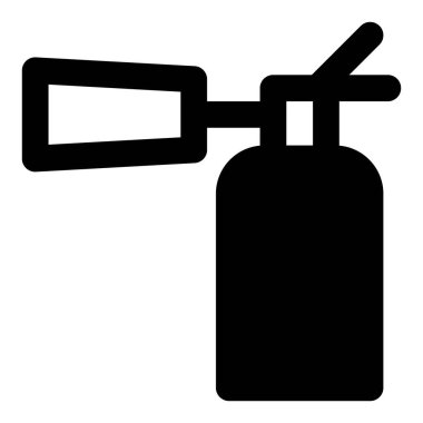 Büyüyen yangınları söndürmek için aygıt spreyleri.