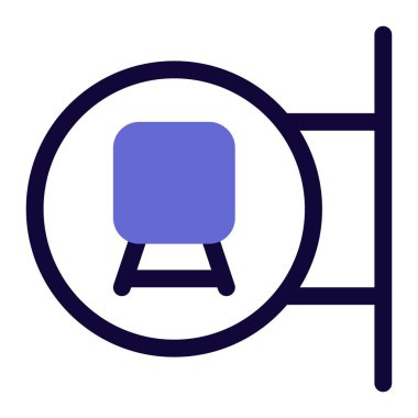 Tren seferlerinin yönlerini belirten imzalar.