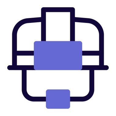 Acil durum operasyonları sırasında itfaiyeciler için aydınlatıcı cihaz.