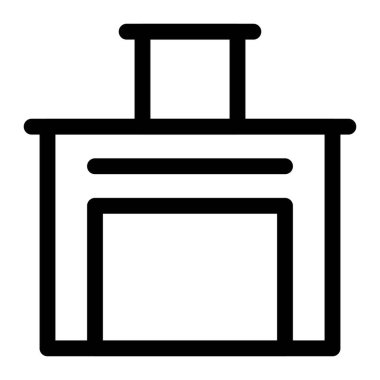 İtfaiye, acil durum malzemelerini depolamak için kullanılan binalar..