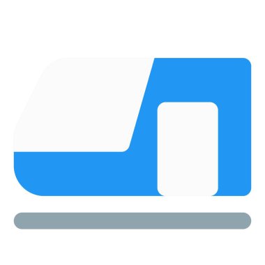 Hızlı yolcular için yüksek hızlı tren yolu.