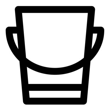 Sıvı taşımak için kulplu bir kap.