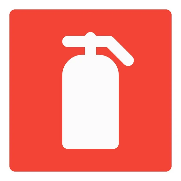 Sign Indicating Location Fire Extinguisher — Stock Vector