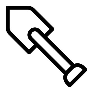 Kazmak için uzun saplı metal araç.