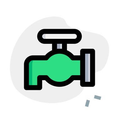 Musluk kullanmak için kontrollü su dağıtır.