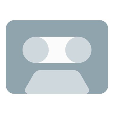 Ses için taşınabilir analog teyp deposu.