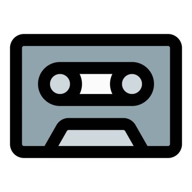 Ses için taşınabilir analog teyp deposu.