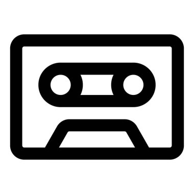 Ses için taşınabilir analog teyp deposu.