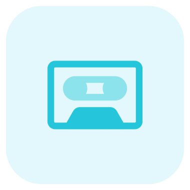 Ses için taşınabilir analog teyp deposu.