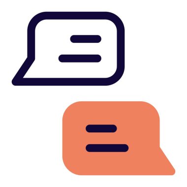 Dijital sohbet platformu kullanarak metin sohbeti.