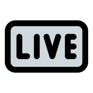 Canlı olaylar ya da içerik gerçek zamanlı olarak.