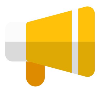 Megafon daha geniş kitleler için sesi yükseltir.