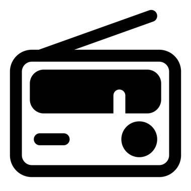 Nostaljik tasarım cazibesi olan klasik radyo..