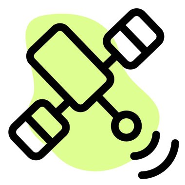 Uydu yayın iletimini göndermek için kullanılır.