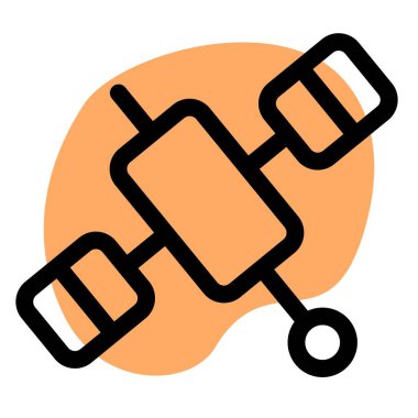 Yayın sinyali iletimi için dönen aygıt.