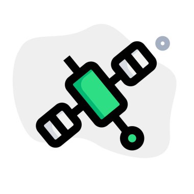 Yayın sinyali iletimi için dönen aygıt.