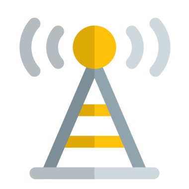 Radyo veya televizyon yayını için kule.