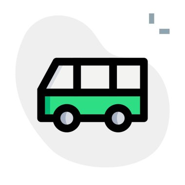 Yolcu taşımak için büyük motorlu araç.