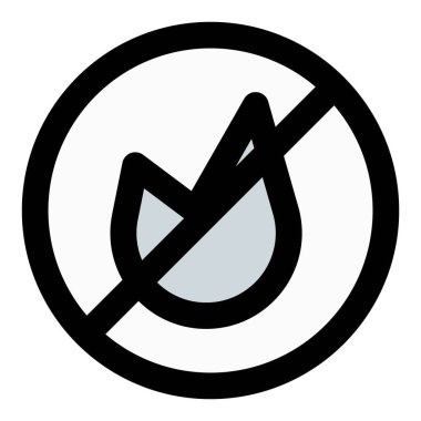 Ateş yakmak ya da ateş yakmak yasak..