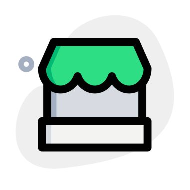 Otobüs terminali içindeki ticaret merkezi veya pazar.